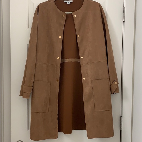 FAVLUX Jackets & Blazers - Faux Suede Coat